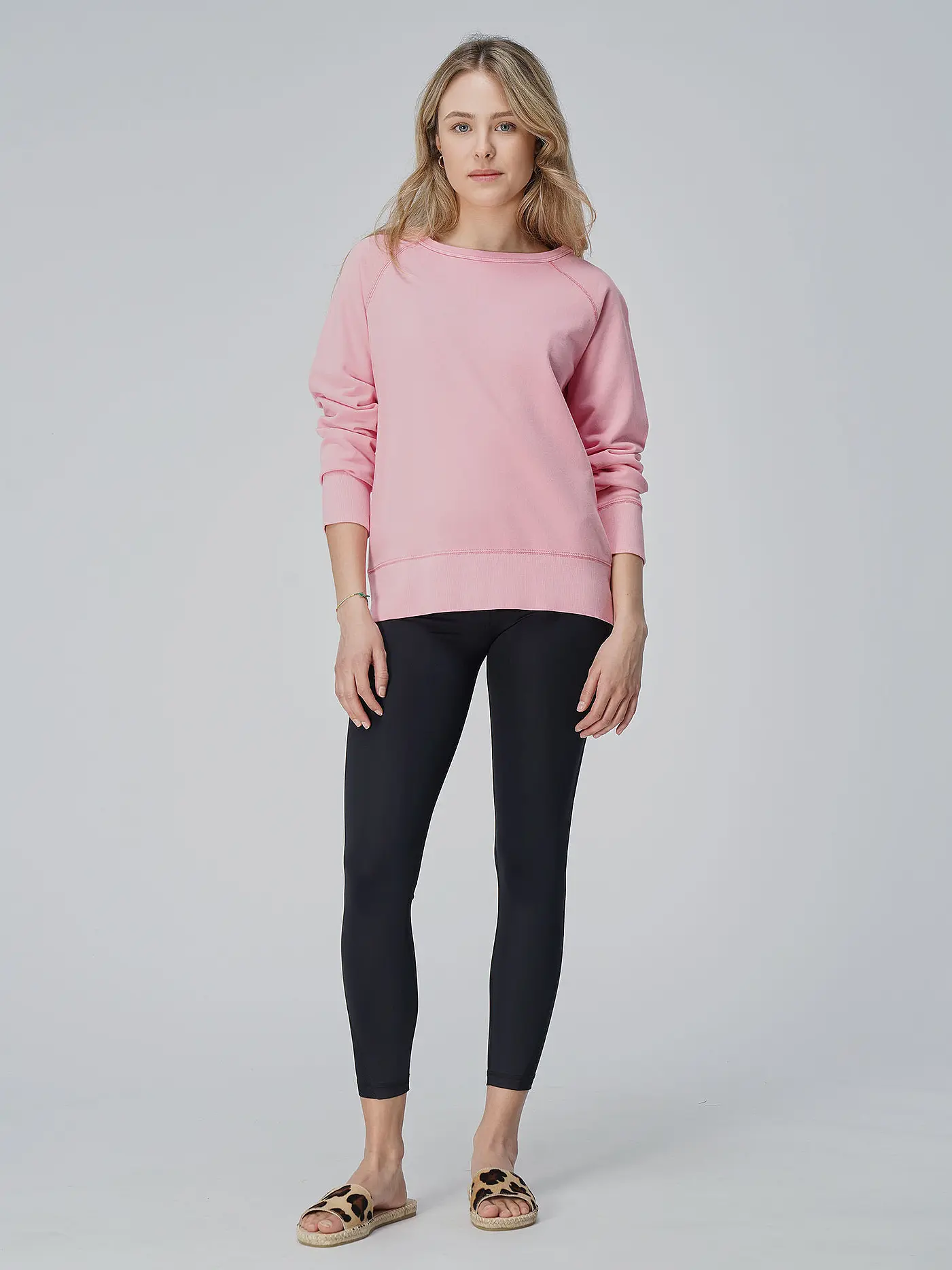 TRUSTED HANDWORK | Sweater SAINT ETIENNE | rosa